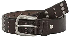 Redbridge Herren Gürtel Echtleder mit Nieten Nietengürtel Ledergürtel Leather Belt
