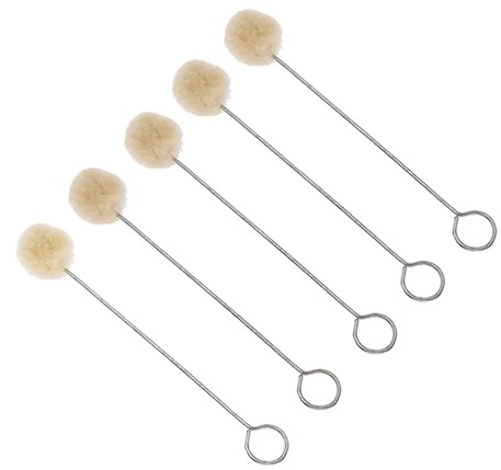 Furniture Clinic Wool Dauber (Pack of 5) - For Applying Dyes to Leather & Suede. Provides a Smooth & Even Finish.