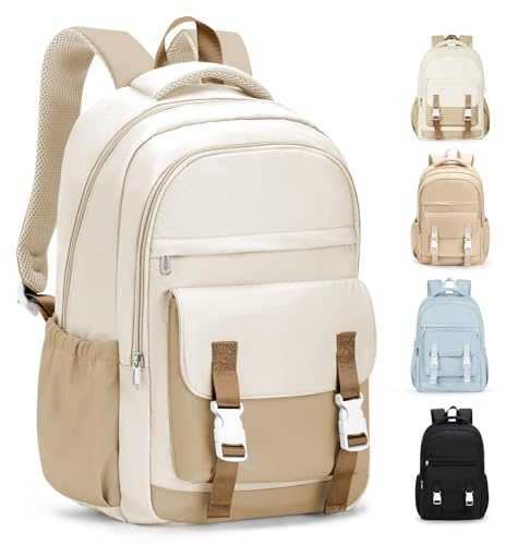 HYC00 Mochila Casual Mochilas Escolares Adolescentes Mochila Escolar Niña Mochilas Colegio Adolescentes Mochila de Instituto Chica Mochilas Universitarias Mujer Backpack Laptop para Instituto/Trabajo