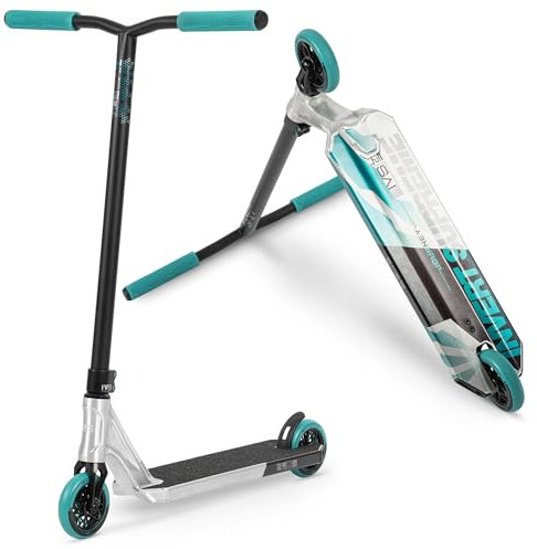 IVSJourney 4 Pro Scooter, Freestyle Stunt Scooter para niños a Partir de 10 años, Patinete Ligero para Acrobacias, Horquillas de aleación Voyage IHC, Barras CRO-Mo Que soportan 220