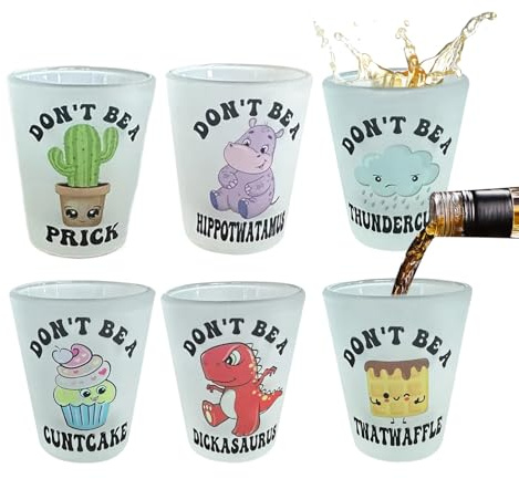 Verres à boire – Tasses à cocktail – 50 ml – Petite tasse à eau amusante pour cocktail, boisson, café, soda, jus, thé glacé, cuisine, restaurant