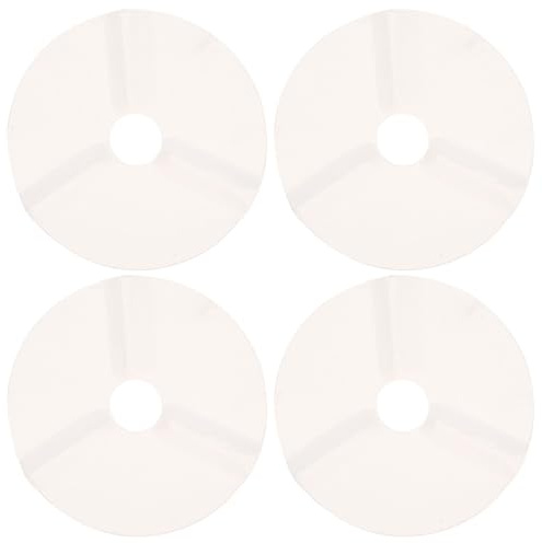 Cabilock 4 Stück Feuerfestes Keramik Brennofen Dreieckspad Hitzebeständig Langlebig Ø 8,5cm Brennofen Unterstützung für Töpfer und Keramikarbeiten