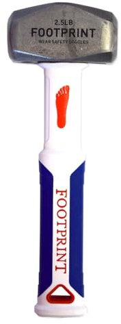 Footprint 11714 2.5lb fibreglass Handle Club Hammer, (1.1kg) Head