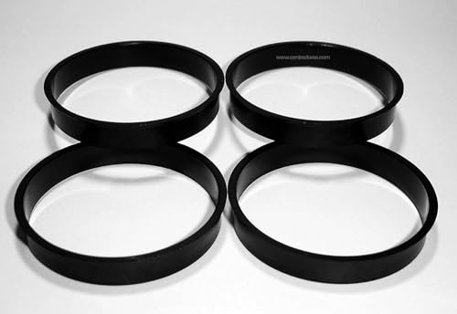 Centradores 4 LLANTA 60.1-58.1 Aros para Llantas ACEV ARTEC ASA BINNO BOSSEN BORBET ICW RH SMOOR STILAUTO Aluminio