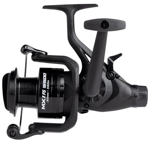 Mitchell MX1 FS 5500 Freilauf Angelrolle ohne Schnur - Spinnrolle und Freilaufrolle für Angler - Robuste, leichte Aluminiumkonstruktion - Anfängerfreundliche Karpfen Rolle, Hecht, Zander, Forelle UVM