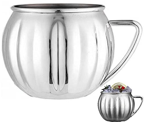 700 Kürbis Kupferbecher Metallbecher Tasse Edelstahl Cocktailgläser Bier Wein Kaffee Kaffee Tasse