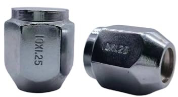 IXUMCSYL 27 mm hohe M10 x 1,25 Radmuttern, Sechskant 21 mm Radmuttern for Muttern
