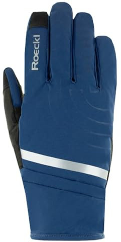 Roeckl Rosegg 2 GTX Winter Fahrrad Handschuhe lang blau 2027: Größe: 9