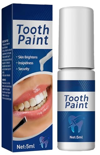 Pittura dentale,Pittura sbiancante dei denti,Gel sbiancante dei denti,Gel istantaneo per sbiancare rimuove le macchie dai denti e rinfresca il respiro