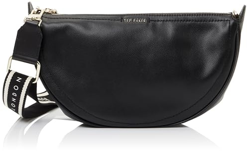 Ted Baker women's webbing leather half moon crossbody bag