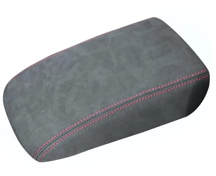 ZAPORA Housse De Protection pour Accoudoir De Voiture, Accessoire Intérieur pour VW pour Golf 8 MK8 2020-2024 Housses Coussins(Black2)