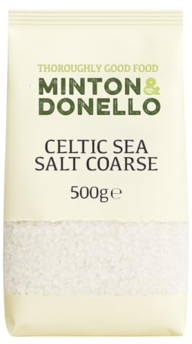 Minton & Donello - Coarse Celtic Sea Salt, 500g