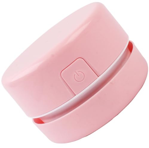 Vaguelly Spazzatrice da Scrivania Multifunzione Portatile in Plastica e Nylon, Pulitore da Tavolo Compatto per Tastiera, Auto e Casa, Detergente Miniatura senza Batteria per Polvere Punti