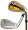 Japan Pron Iron Mens Set or Single Golf Club,Chrome Finish,TRG22 Model, No.8, 33 Degree,Senior Flex,Graphite Shaft,Grip Mid,Plus Length