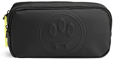 Astuccio Bauletto 2 zip, Barrow by Pigna, Nero