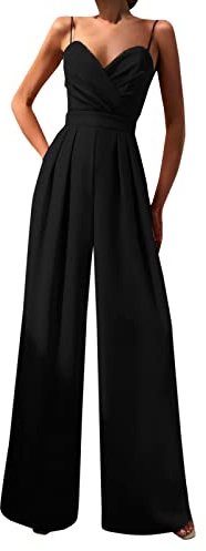 Jumpsuit Damen Elegant,Maler Bundhose,Jumpsuit Hochzeit,Overall Rot Damen Elegant,Arbeitshose Mit Reflektoren,Umstands Jumpsuit Hochzeit,Jumpsuit Eng Schwarz
