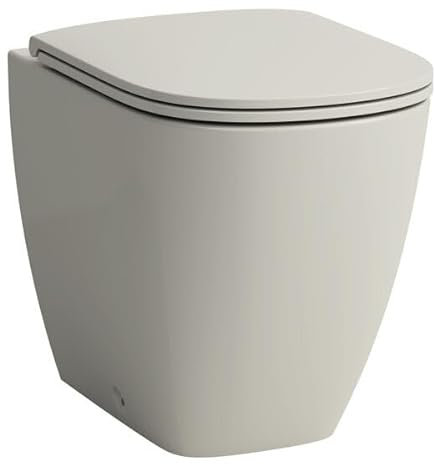 LAUFEN Lua Stand-Tiefspül-WC, Abgang waagerecht oder senkrecht, 360x520mm, H8230810490001, Farbe: pergamon