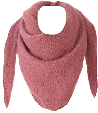 stylx Damen Schal XXL Dreieck Schal flauschig schal-tuch damen dicker dreieckstuch groß Wolle UNI Farben kuschelig