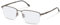 Rodenstock Quadratisch Metall Brillen in Grey Brown, Grey für Herren, Brille mit Sehstärke, optional mit Sonnenbrillen tönung oder Blaulichtfilter (Modell R7149)