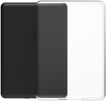 Durchsichtige Hülle kompatibel mit 7 Zoll Kindle Paperwhite 2024 der 12. Generation und Kindle Colorsoft, weiche, Flexible TPU-Rückseite, kratzfester Schutz, ultradünne Hülle (Hohe Transluzenz)
