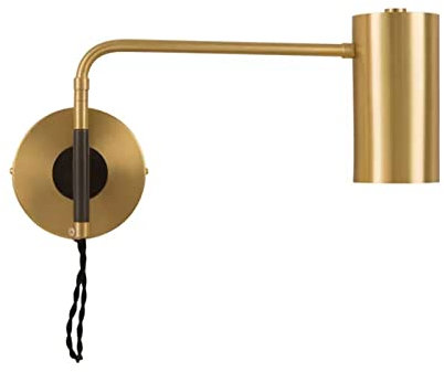 GEK208130 Lampada da Parete Lampada da Parete postmoderna Semplice Interamente in Rame, Lampada a bilanciere di Lusso con Luce da Portico retrò Lampada a Muro