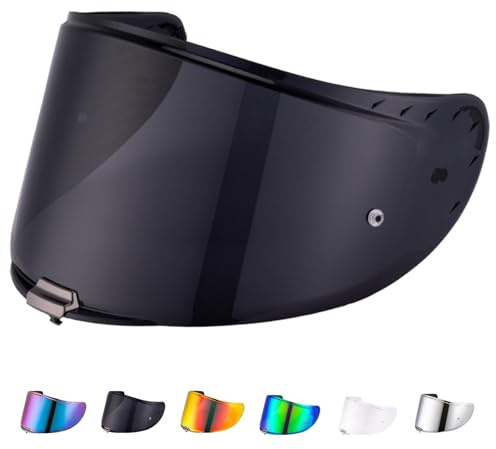 JQF Gear Visière de Casque pour FF327 Challenger Visiere Casque Moto | Visière de Casque de Moto,Accessoires pour Le Casque intégral