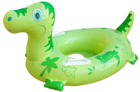 Aufblasbarer Schwimmring Dinosaurier PVC Schwimmreifen Wasserspielring Luftmatratze Pool Spielzeug Wasserspielzeug Pool Aufblasbar Spielzeug Für Kinder Luftbett Schwimmmatratze Für Mädchen Junge