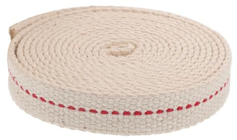HYTROVE Mèche Coton pour Lampe à Pétrole Remplacement et Ajustable pour Lampes à Huile Lanternes Portables Vintage Mèche Plat Compatible Camping Extérieur