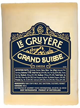GRAND SUISSE Imported Swiss Gruyere, 8 oz