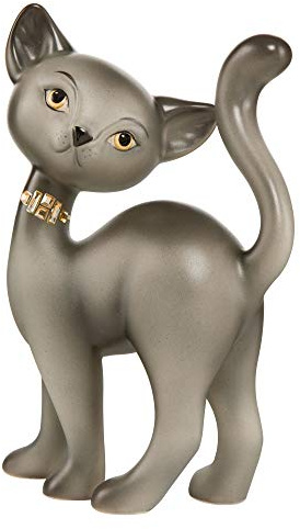 Goebel - Korat Kitty Charming - Katze - Dekokatze - Dekofigur - Porzellan 13 x 7,5 x 20 cm