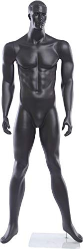TonHan MA12-8 schwarz in matt lackierte abstrakte Schaufensterpuppe Mannequin Mann