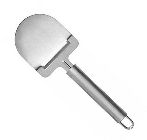 PINTINOX Pala Taglia Formaggio Professionale Ellisse Acciaio Inox 18/10 Lunghezza 21cm