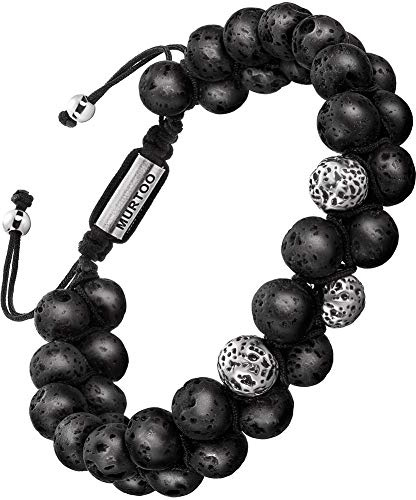 murtoo armband männer armband herren perlenarmband stein armband(große perlen neu)