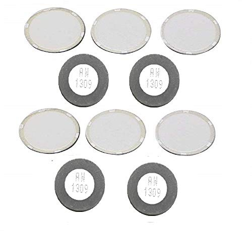 Chironal 10pcs 20mm Ultrasonic Mist Maker Fogger Ceramics Discs for Humidifier Parts