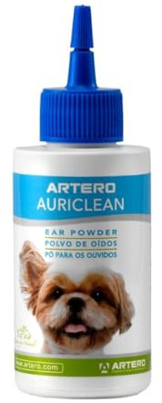 Artero Auriclean. Antiseptisches Pulver zur Enthaarung von Hundeohren.