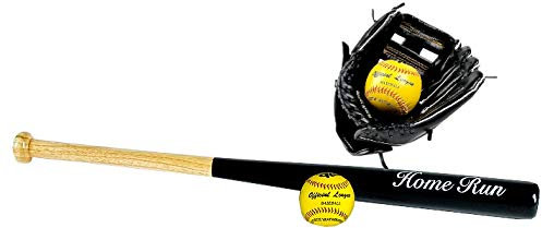Baseball Set - Schläger + Handschuh + 2 Bälle