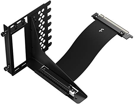 Fractal Design Flex B-20 PCIe Riser Kabel mit Halterung zur vertikalen Montage von GPUs (20 cm), Vertical GPU, FD-A-FLX1-001