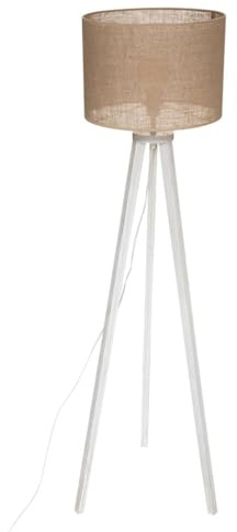 ATMOSPHERA CREATEUR D'INTERIEUR Lámpara de pie trípode Elva madera H143 cm