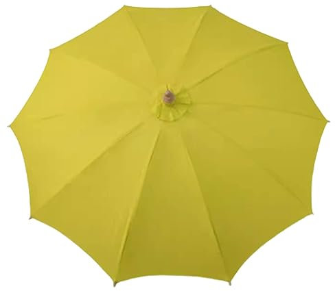 KHDONT Parasol de jardin Nan Bambou Patio Parapluie Pliable Portable Ethnique 7ft 10 Parapluie Os Parasol Tissu Parapluie Extérieur Plage Terrasse Loisirs Base remplissable