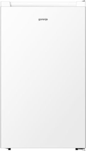 Gorenje R39EPW4 - Nevera de mesa independiente, eficiencia energética E, 40 dB, 92 litros, compartimento para verduras, iluminación LED, bisagra de puerta intercambiable, 84,2 x 47,5 x 44,8 cm, color