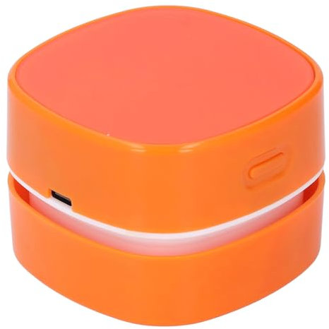TOPINCN Aspirateur de Bureau ABS sans Fil Rotatif, Mini Balayeuse de Poussière de Table pour Nettoyer Les Poils, Miettes, Clavier D'ordinateur, Maison, école, Bureau