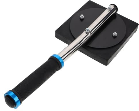 NUOBESTY Schlagklotz für Vinylboden Gummihammer mit Holzgriff Effektives Werkzeug zur Einfachen Fliesenverlegung für Diy Projekte und Professionelle Bodeninstallation Ergonomisches Design