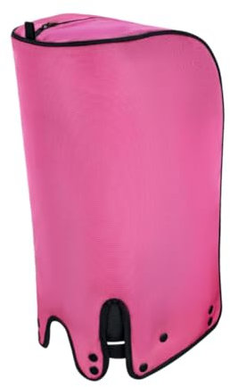 RTYHNCBG Golftaschen-Abdeckung, gepolsterte Abdeckung, wasserdicht, staubdicht, mit Druckknöpfen, Schlägerschutz, Regenhaube, Umhang for Golfplätze im Freien(Pink)