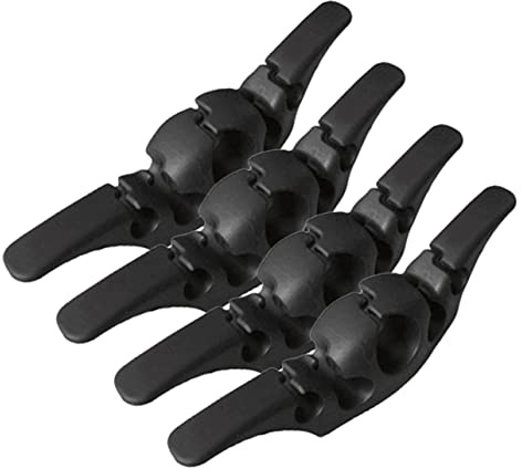 TEHAUX 4pcs Cable Organizer Kitchen Wire Cord Management Holder Appliance Cord Winder Cable Holder for Home Gadgets