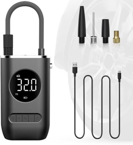 HLTTXS Compresseur à Air Portatif pour DS7 X74 DS 7, Gonfleur Pneus Voiture sans Fil, Compresseur Voiture Rechargeable