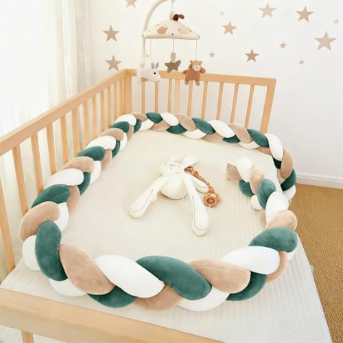 PTKG Deko Kuschelkissen DreisträNgig Geflochtene,PlüSchkissen Handgefertigt,PlüSchkissen Handgefertigt,Knotenkissen Baby,Geknotetes Kissen,Knoten-Ball-Kissen,Y22,100CM