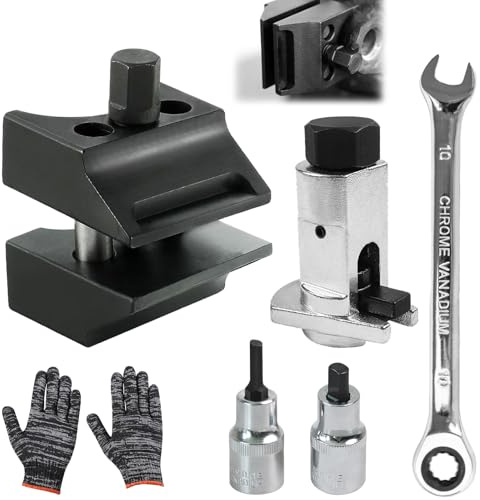 Spargitore per Ammortizzatore con Mozzo Diviso,4 Pezzi Mozzo Universale per Ammortizzatori,Set Divaricatore Ammortizzatore,Strumento di Divaricatore per Puntone di Sospensione,per Auto,SUV e Furgoni