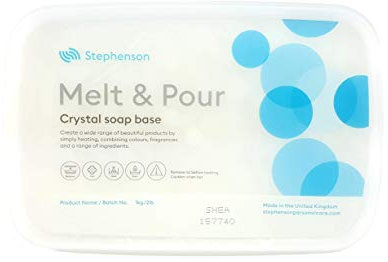 Base de Jabón Melt and Pour - Champú Sólido SIN SLS - 1Kg