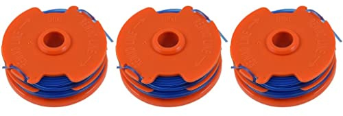 Ufixt 3X Spool and Line 1.5MM x 2 x 5M Compatible with Qualcast GGT4401 GGT4502 GGT600A1 GT25 GT30 Garden Grass Trimmer Replacement part