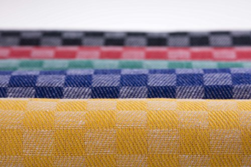 Castejo 8er Pack Grubentücher, Geschirrtücher, Trockentücher, 50 x 100 cm Halbleinen 55% Leinen 45% Baumwolle CA054 (bunt)